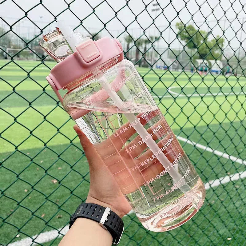 Motivational water bottle