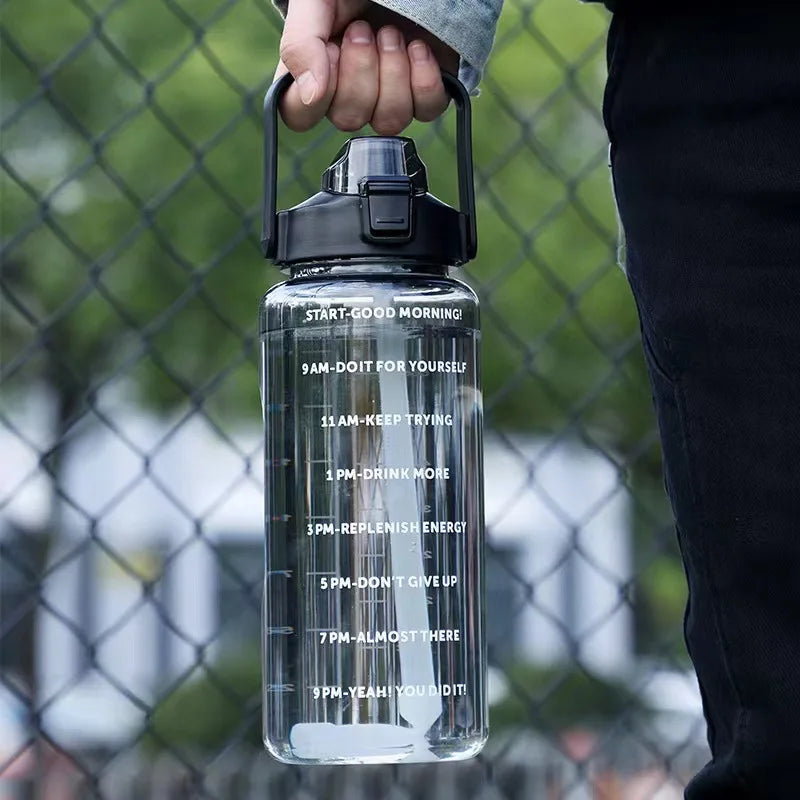 Motivational water bottle